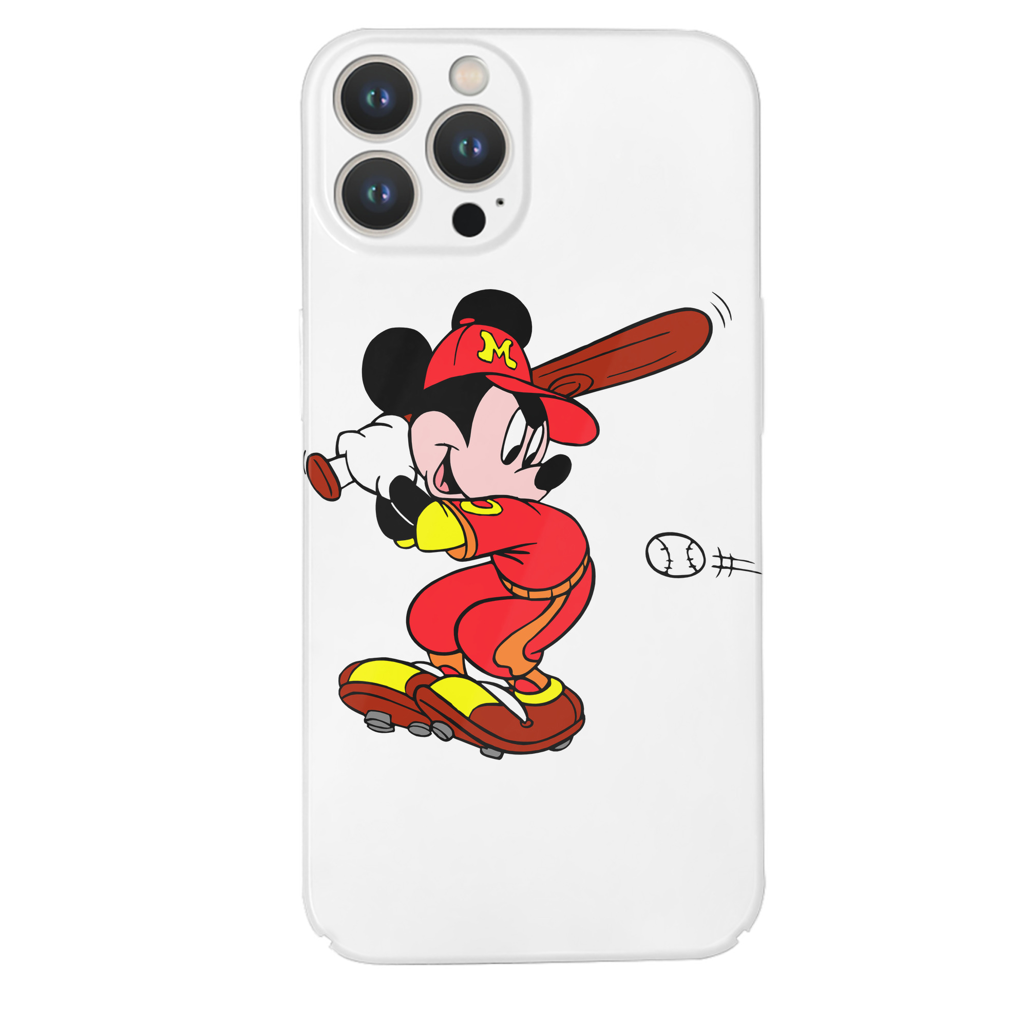 （画像用） ミッキーマウス Mickey Mouse 【iPhone 14シリーズ対応】ハードケース
